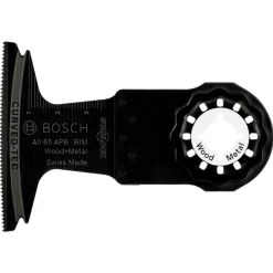 Bosch Starlock multitool accessoire - invalzaagblad bi-metaal voor hout met spijkers - 65 x 40 mm