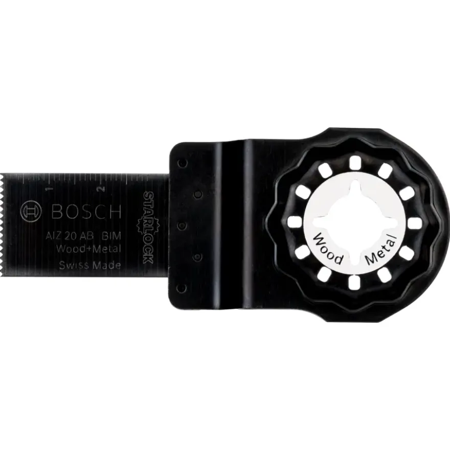 Bosch Starlock multitool accessoire - AIZ 20 AB bi-metalen-invalzaagblad voor metaal / gipsplaat - 20 x 20 mm