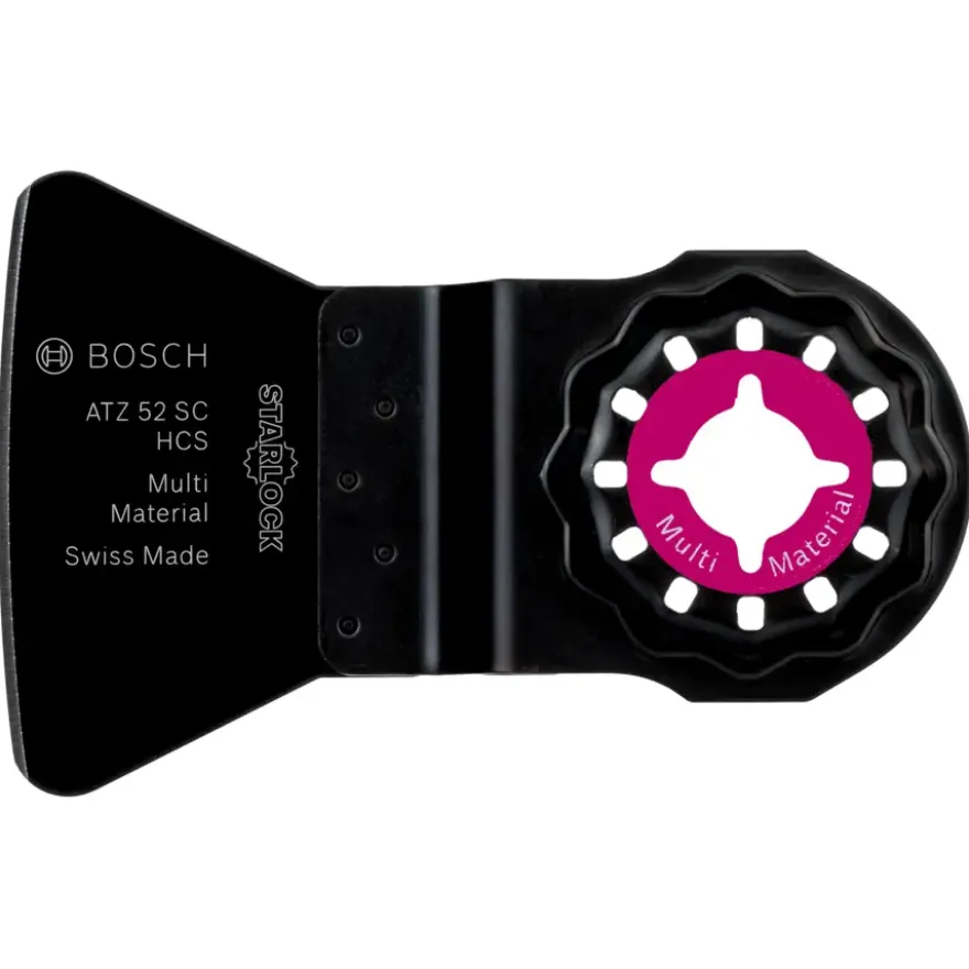 Bosch Starlock multitool accessoire - HCS schraper / krabber stug voor mortel / beton / lijmresten - 52 x 26 mm