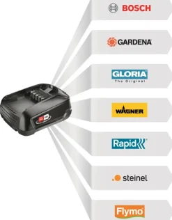 Bosch 18V accu 4.0Ah voor het 'Power for All' accuplatform van Bosch, Gardena en o.a. Gloria
