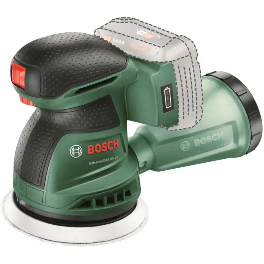 Bosch 18V excentrische schuurmachine 125 mm UniversalOrbit (zonder accu)
