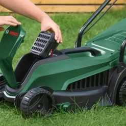Bosch 18V grasmaaier EasyMower incl. 4Ah accu + lader