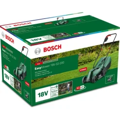 Bosch 18V grasmaaier EasyMower incl. 4Ah accu + lader