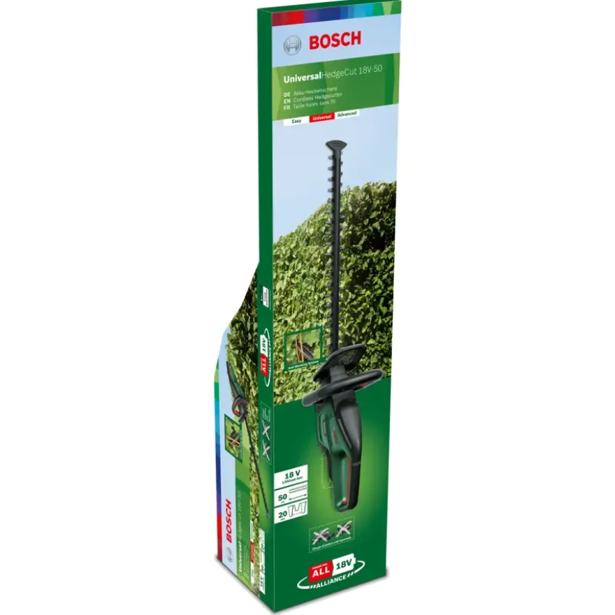 Bosch 18V heggenschaar UniversalHedgeCut 55cm (zonder accu/lader)