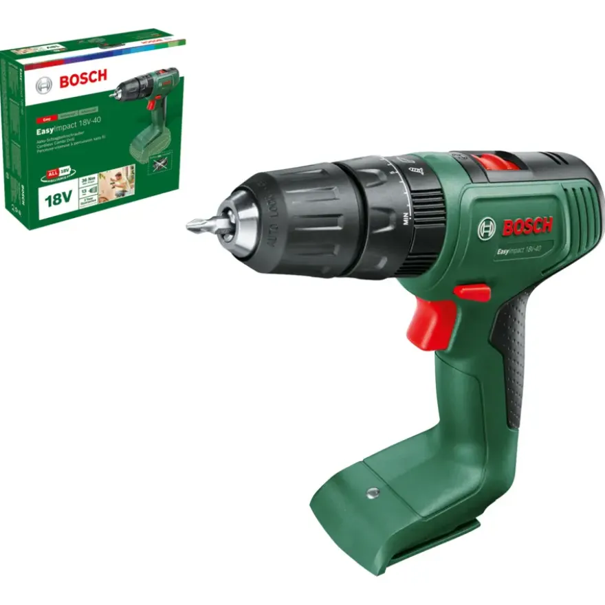 Bosch 18V klopboormachine EasyImpact (zonder accu)