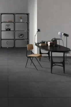 Boston Black vloer- wandtegel zwart keramiek 60 x 60 cm 1,80 m²/doos