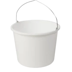 Bouwemmer wit 12 liter