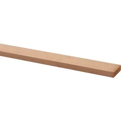 Bouwhout hardhout geschaafd 9x35 mm lengte 210 cm