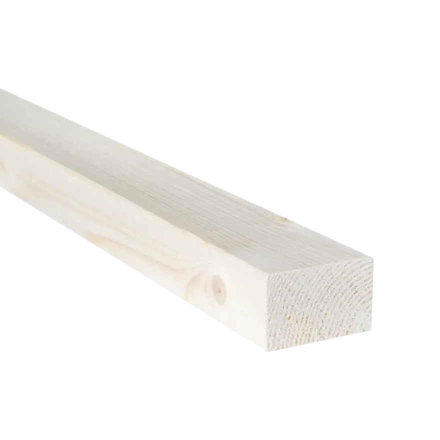 Bouwhout vuren geschaafd 44 x 69 mm 210 cm