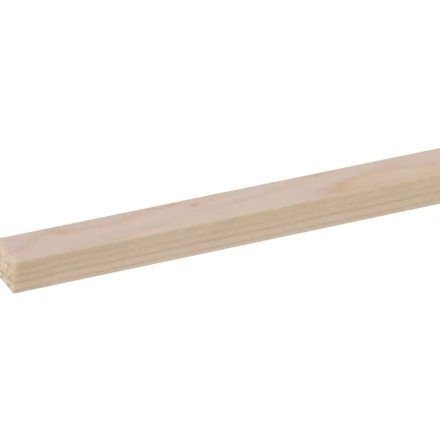 Bouwhout vuren geschaafd 12x18 mm 210 cm
