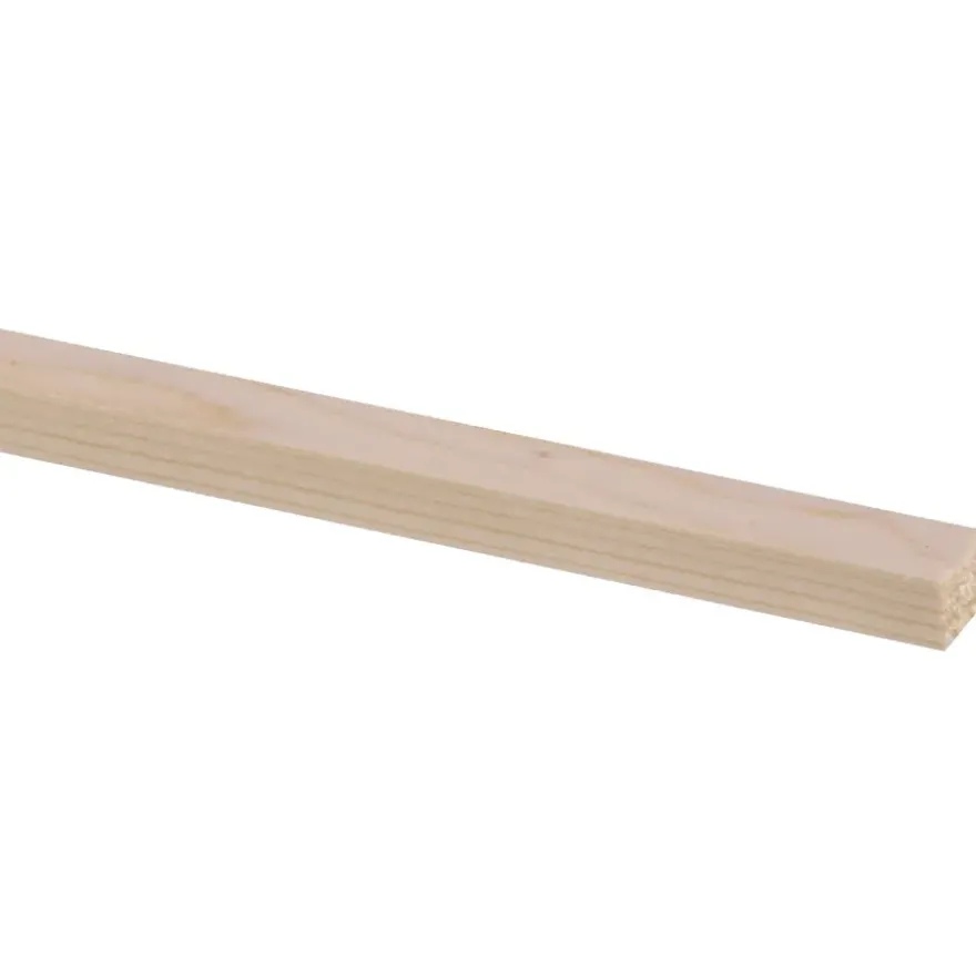 Bouwhout vuren geschaafd 12x18 mm 210 cm