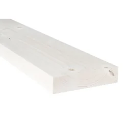 Bouwhout vuren geschaafd 33x143 mm lengte 210 cm