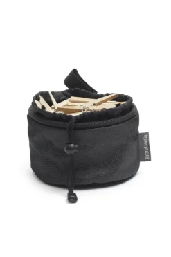 Brabantia wasknijperzakje compact zwart