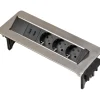 Brennenstuhl Indesk Power tafelstekkerdoos met USB-lader