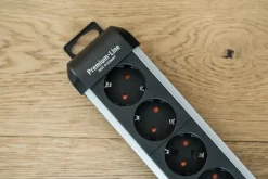 Brennenstuhl Premium-Alu-Line stekkerdoos 10-voudig met schakelaar aluminium 3 Meter