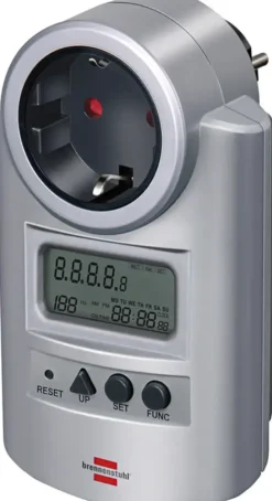 Brennenstuhl Primera-Line Energiemeter Zilver