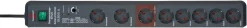Brennenstuhl Secure-Tec 19.500 A stekkerdoos 8-voudig 3 meter snoer