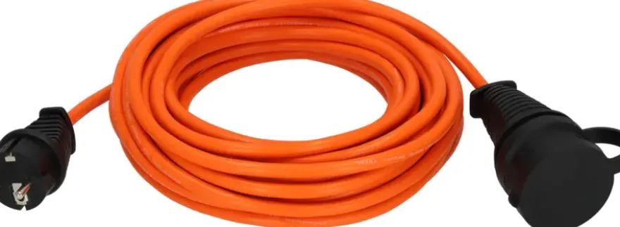 Brennenstuhl Verlengsnoer 10 meter IP44 Oranje
