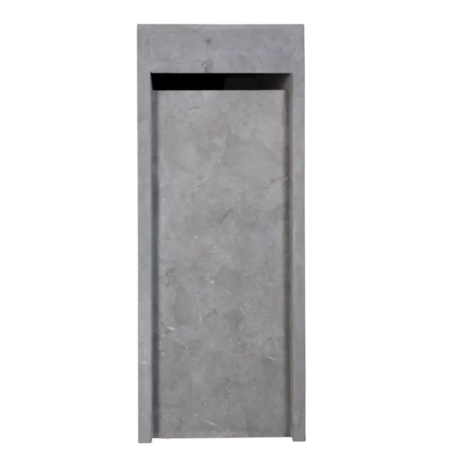 Brievenbus staand Arduin bluestone 105 x 40 x 40 cm