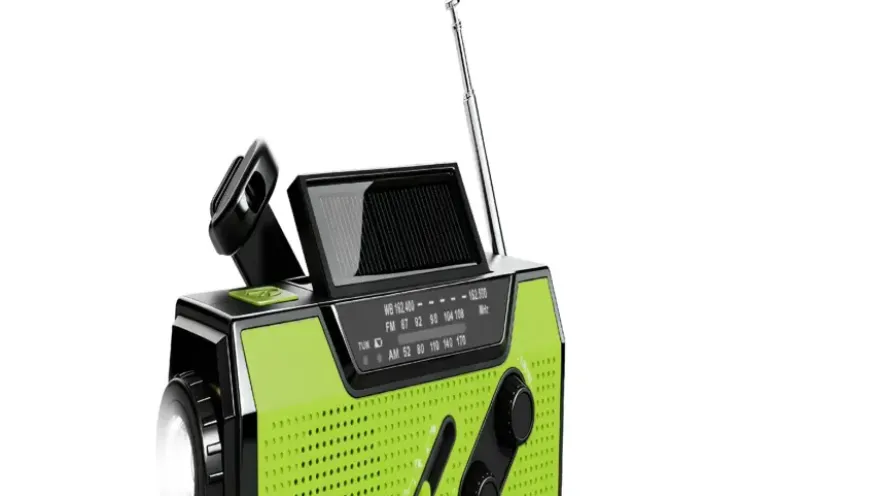 Brixy draagbare noodradio