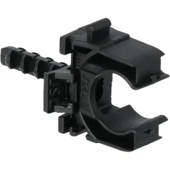 Buisclip euro 16 mm zwart 10 stuks
