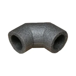 Buisisolatie Bocht 90° 12mm Grijs