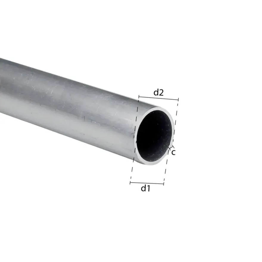 Buis rond aluminium brut 20x2000x1mm