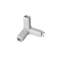 Buisverbinder 3-weg 20x20mm
