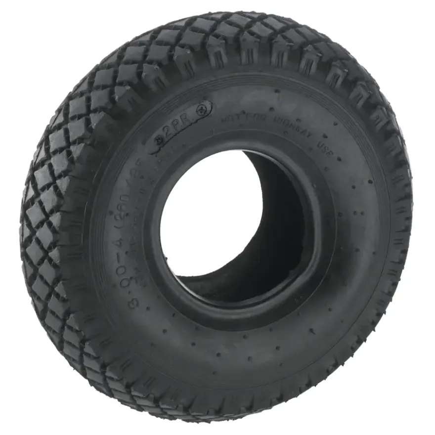Buitenband rubber 260mm tot 200kg