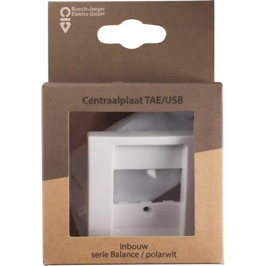 Busch-Jaeger Balance SI Afdekplaat USB Wit