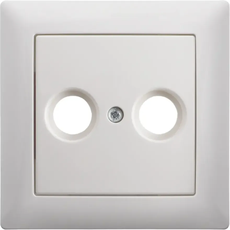 Busch-Jaeger Balance SI Centraalplaat Radio/TV Wit