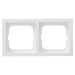 Busch-Jaeger Future Linear afdekraam 2-voudig wit