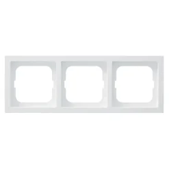 Busch-Jaeger Future Linear afdekraam 3-voudig wit