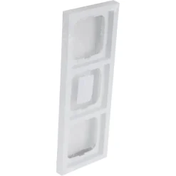 Busch-Jaeger Future Linear afdekraam 3-voudig wit