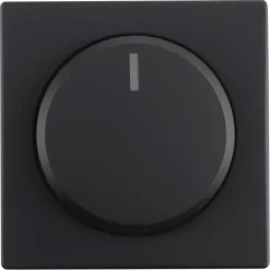 Busch-Jaeger Future Linear centraalplaat dimmer zwart