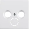 Busch-Jaeger Future Linear Centraalplaat Radio/TV Wit