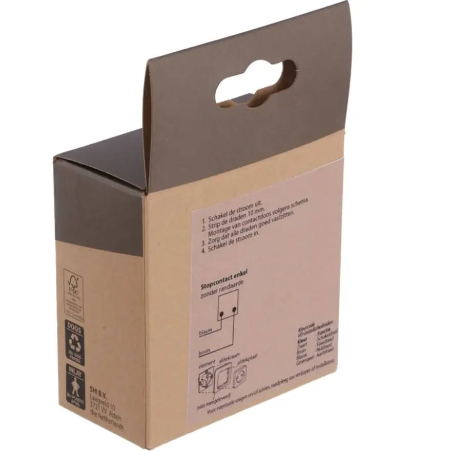 Busch-Jaeger Future Linear Enkel Stopcontact Wit