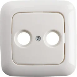 Busch-Jaeger Reflex SI Centraalplaat Radio/TV Wit