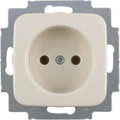 Busch-Jaeger Reflex SI Enkel Stopcontact Crème