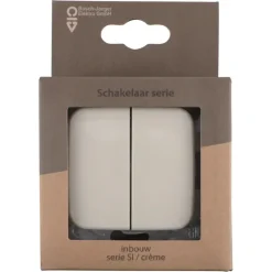 Busch-Jaeger Reflex SI serieschakelaar crème
