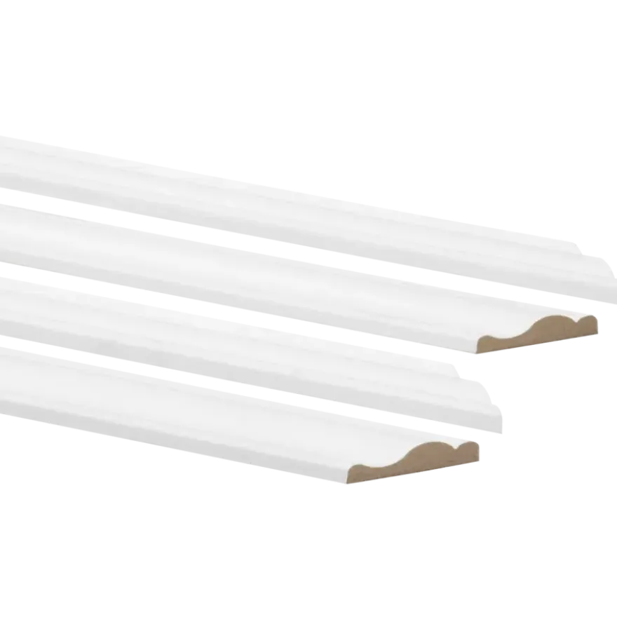 Cando sierlijstenset mdf 10x29 mm 120x70 cm