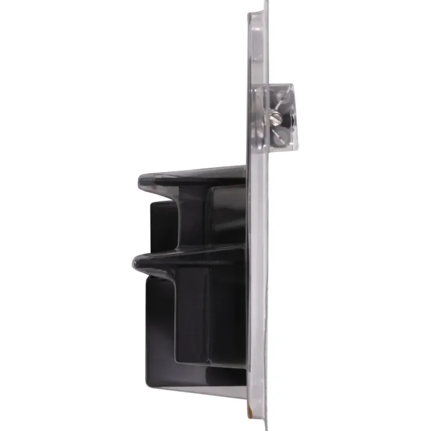CanDo leuninghouder Milan Mat Zwart (2 stuks)