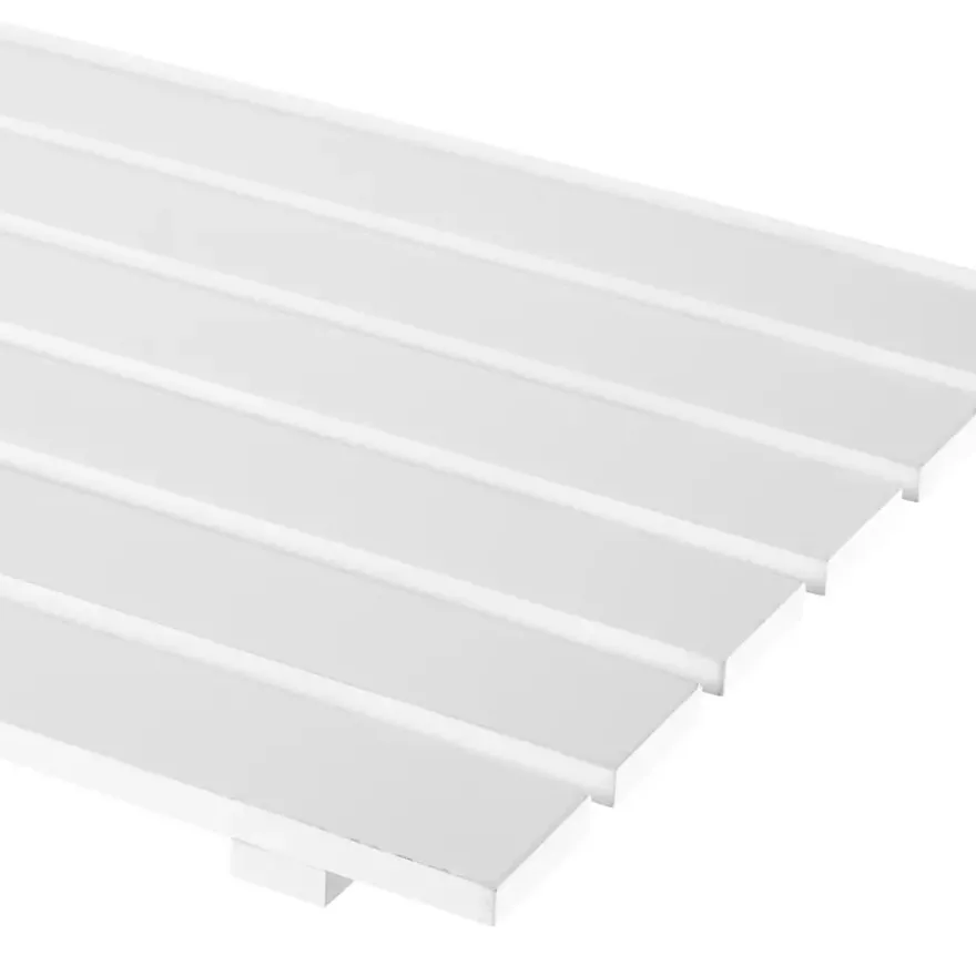 CanDo Radiatorpaneel Burton Wit MDF 60x60 cm