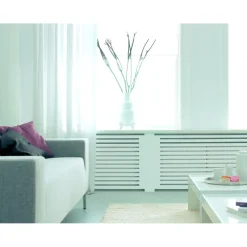 CanDo Radiatorpaneel Chester Wit MDF 100x60 cm