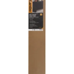 CanDo Radiator Zijpaneel Mix&Match Zwart MDF 110x23,5 cm - 2 Stuks