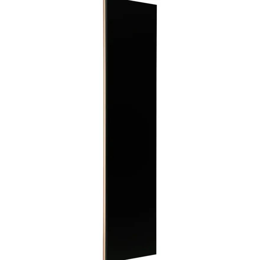 CanDo Radiator Zijpaneel Mix&Match Zwart MDF 110x23,5 cm - 2 Stuks