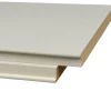 CanDo Radiator Zijpaneel Universeel Wit gegrond MDF 110x23,5 cm - 2 Stuks