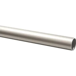 CanDo trapleuning rond Ø 45 mm aluminium met RVS look, lengte 100 cm
