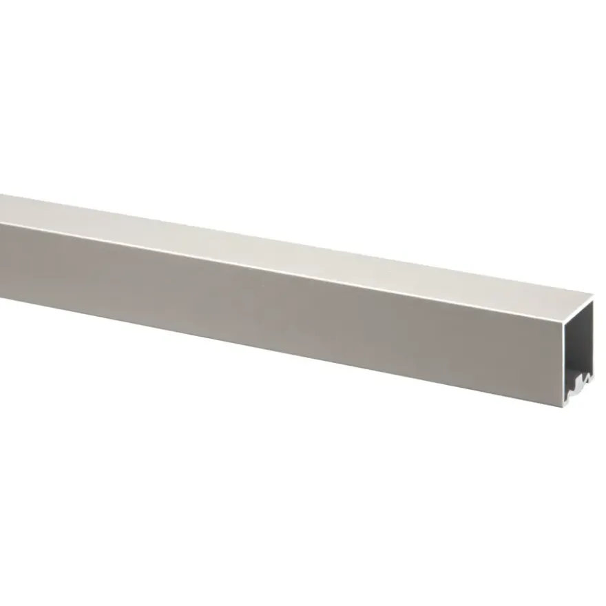 Cando trapleuning vierkant 40x40 mm RVS 100 cm