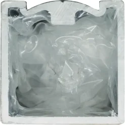 Cando trapleuning vierkant 40x40 mm RVS 100 cm